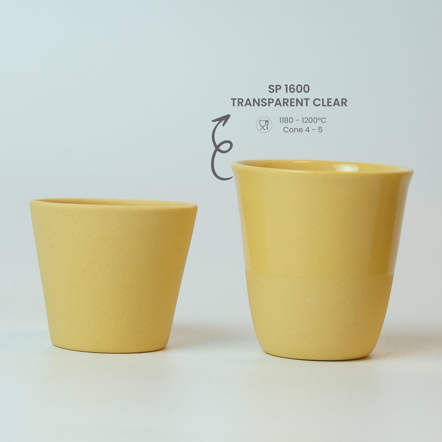 Porcelana płynna TWIST - Mustard 5kg