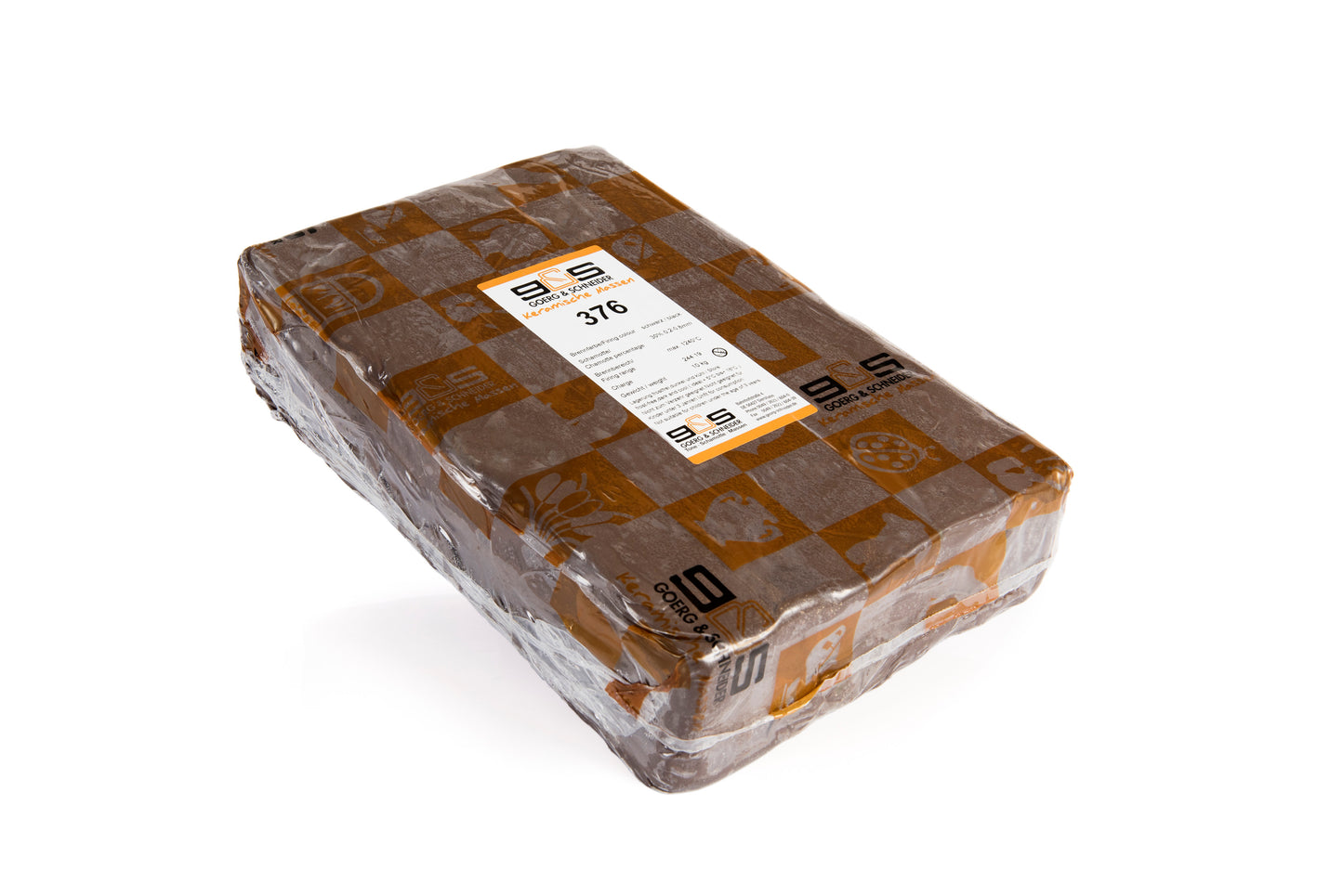 Goerg & Schneider Clay No. 376 - brown, 10 kg