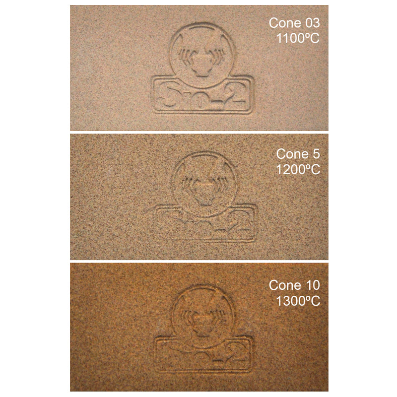 SiO2 Toffee caramel clay, 0-0.2 mm 40% fireclay - 12.5 kg pack