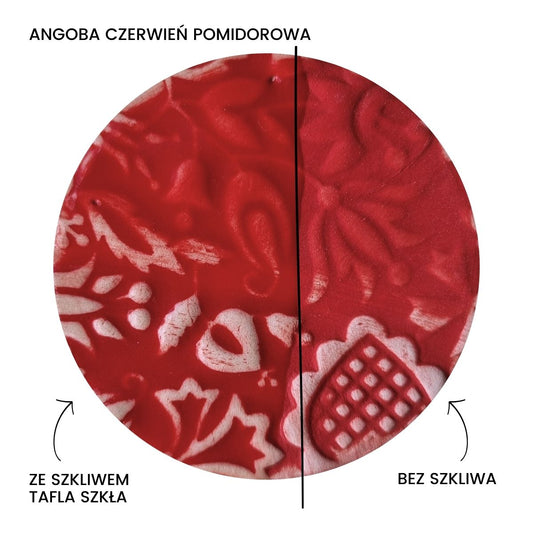 Ceramiq Viral Engobe Tomato Red