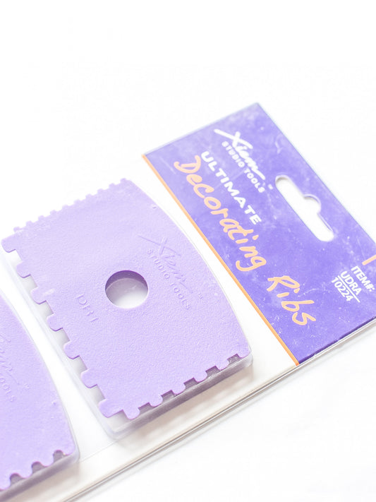 Set of decorative scrapers - 4 pieces