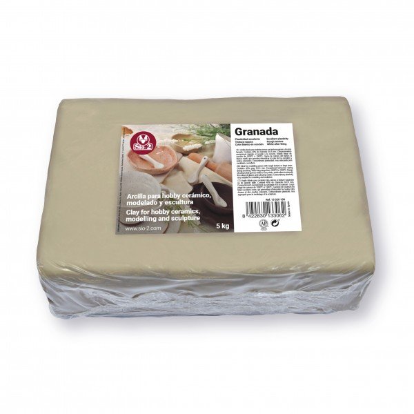 Clay SiO2 Granada White 40%, 0-0.5 mm fireclay - 5 kg