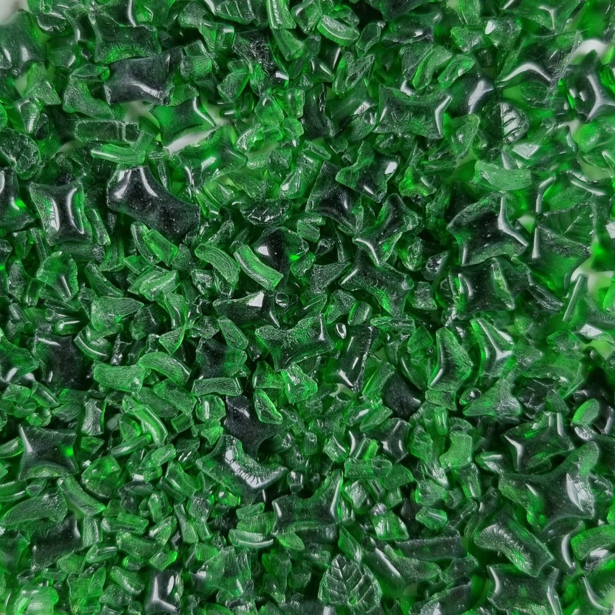 Glasgranulat „Grünes Moos“, 100-g-Packung