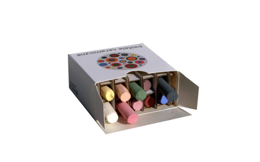 Ceramic pastels, set of 10