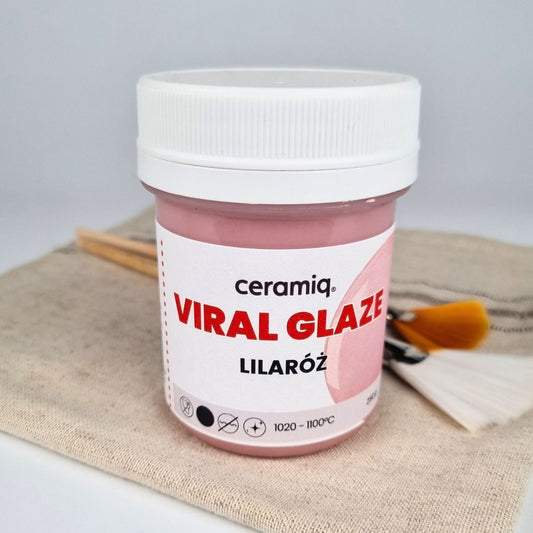 Ceramiq Viral Glaze Lilac Pink