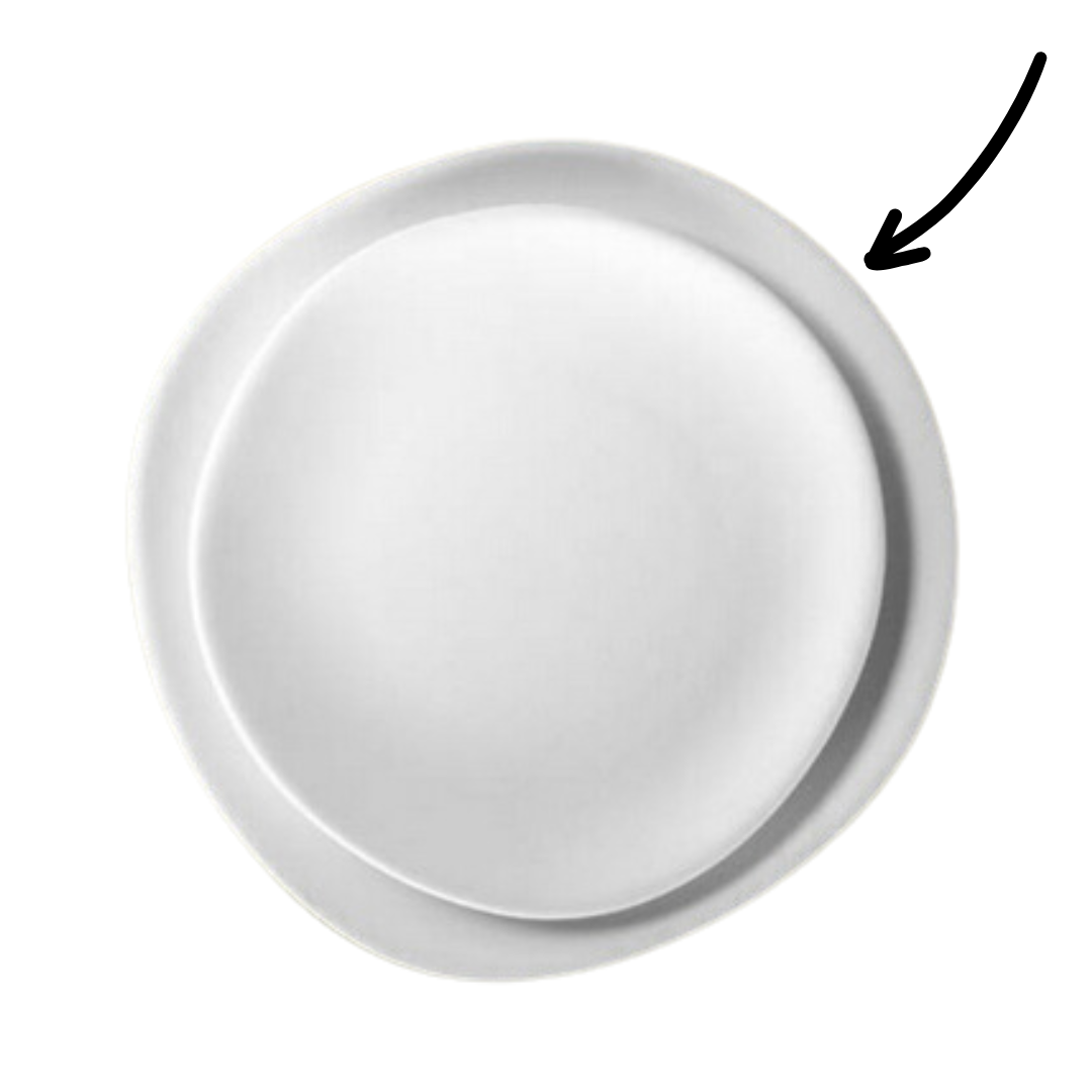 ORET Biscuit Dinner Plate - Set of 12