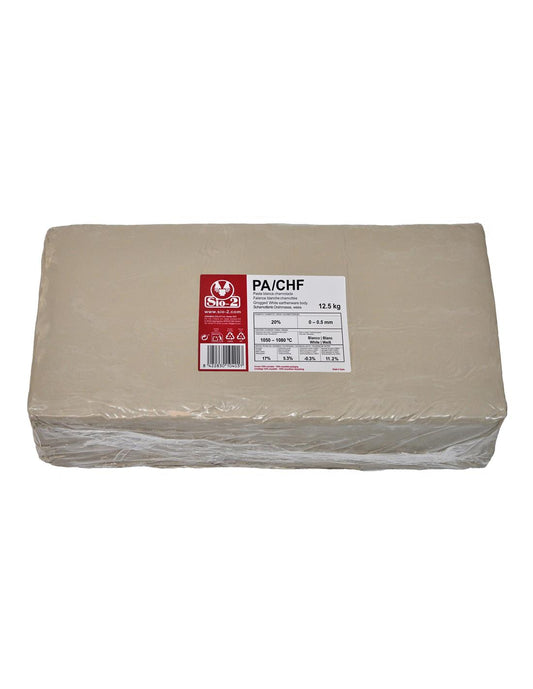 Clay SiO2 PA/CHF White 20%, 0-0.5 mm fireclay - 12.5 kg