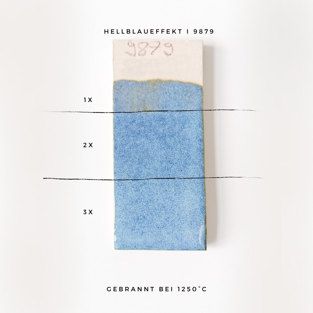 Botz 9879 Hellblaue flüssige Steinzeugglasur - 200 ml