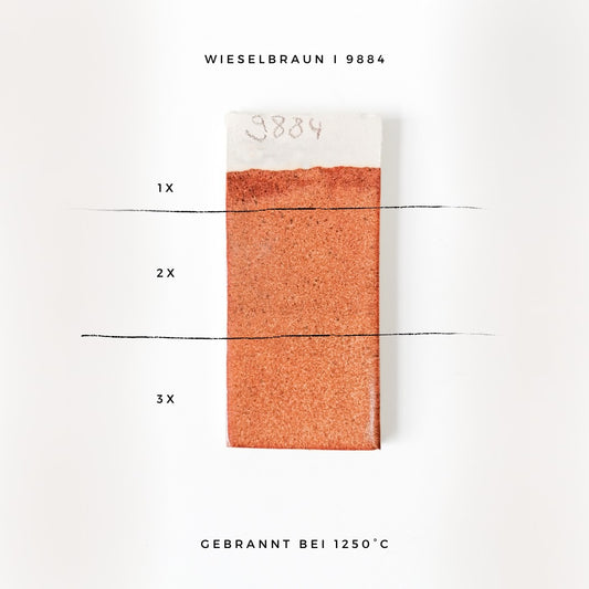 Botz 9884 Braune flüssige Steinzeugglasur - 200 ml