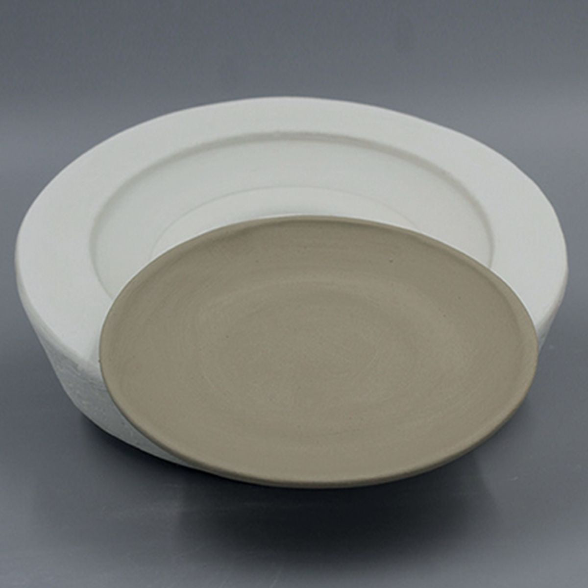 Forma gipsowa - spodek, mały talerz