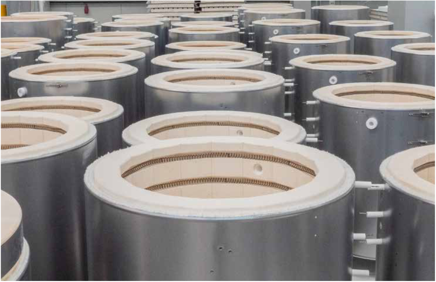 Heating elements for the Nabertherm TOP 60 furnace