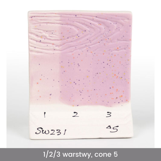 Mayco STONEWARE GLAZES "Lilac Speck" 473 ml
