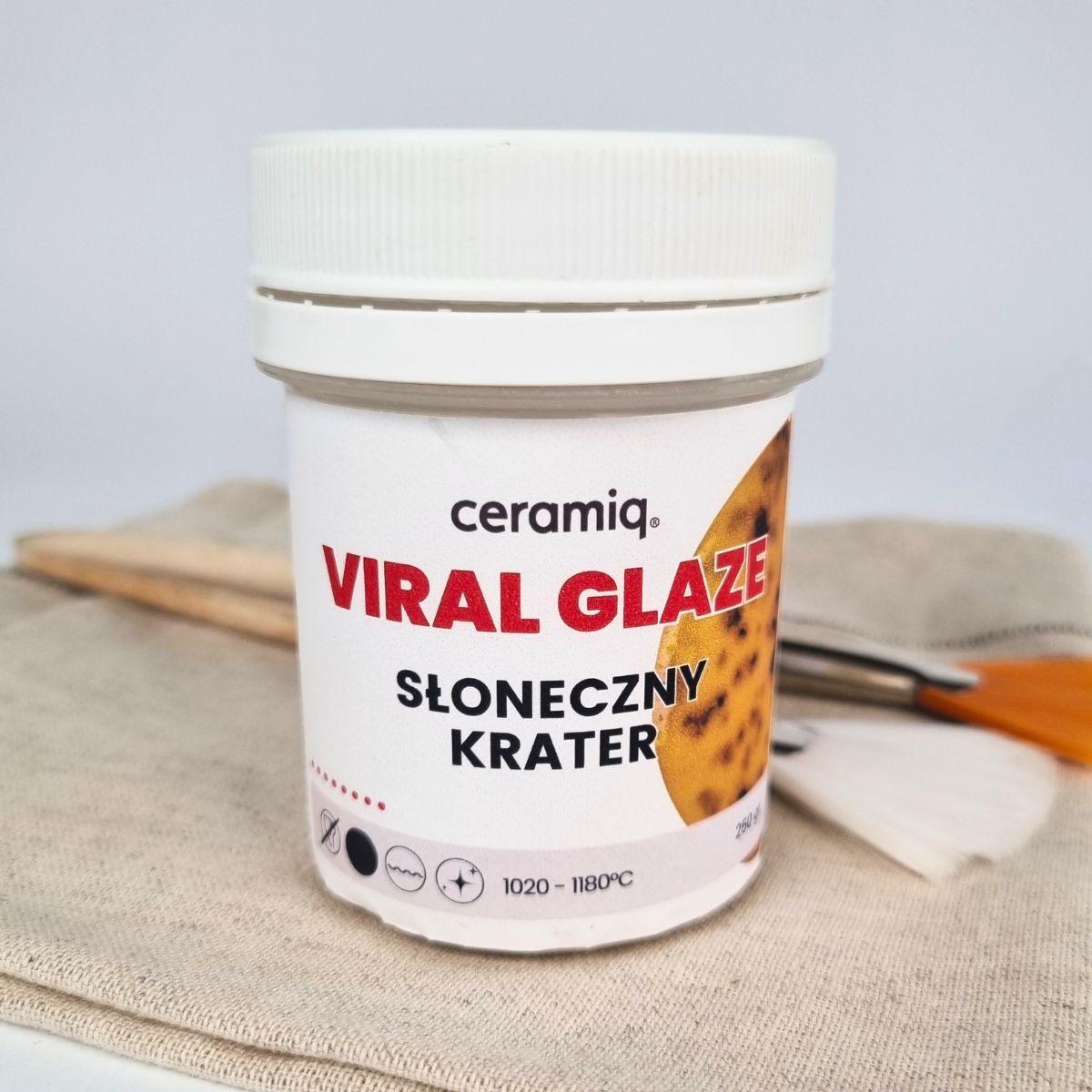 Ceramiq Viral Glaze Sun Crater