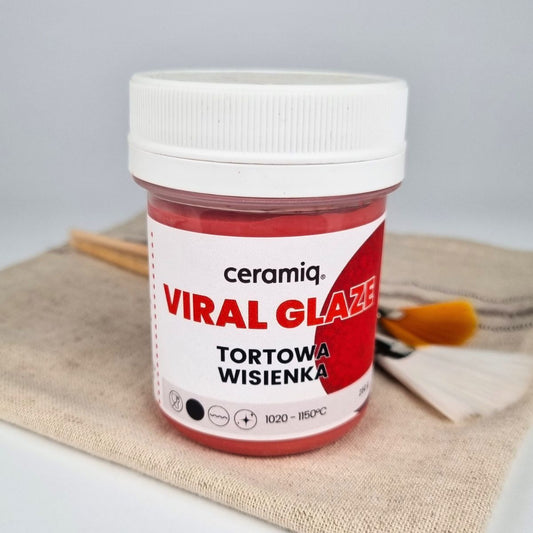 Ceramiq Viral Glaze Cake Cherry