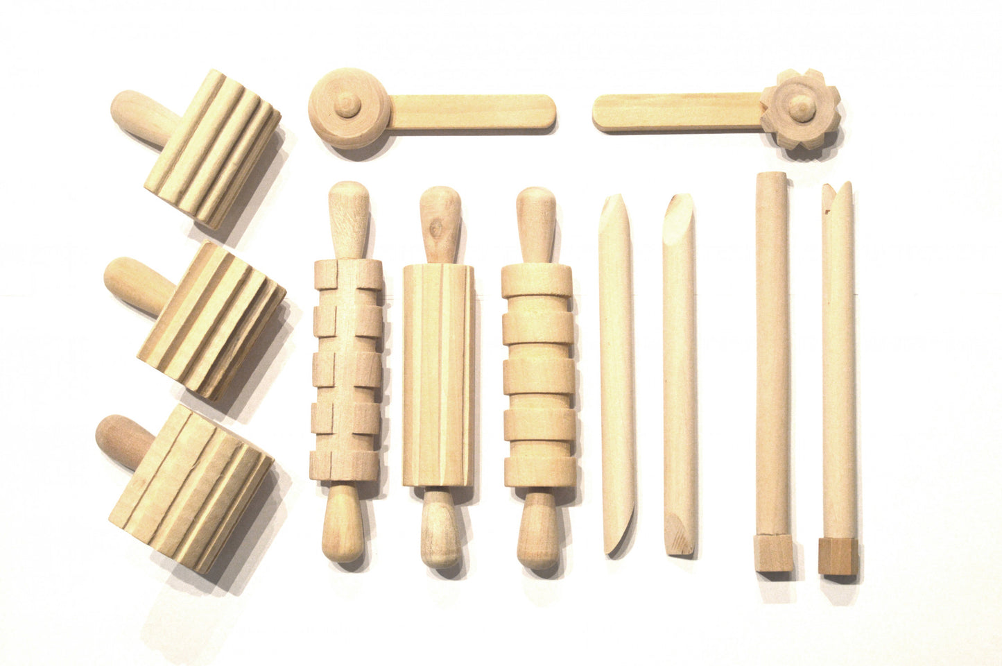 Set aus Holzwerkzeugen, 12er-Set