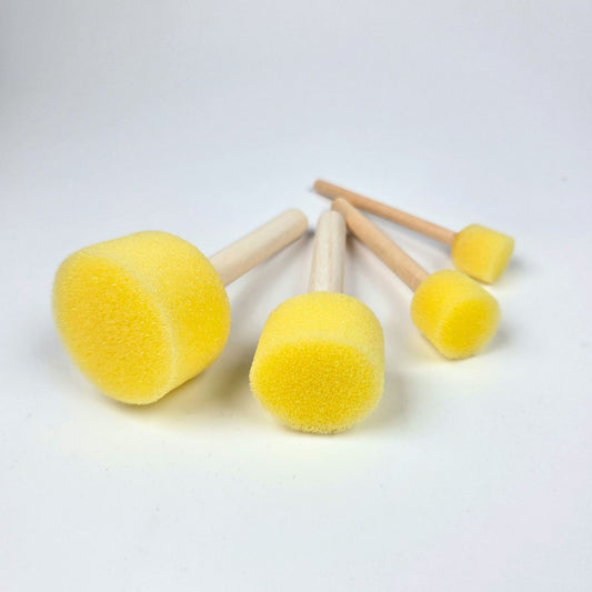 Set of sponge brushes - 4 pcs.