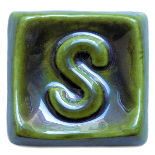 Ölgrüne Keramikglasur S1007 335 ml