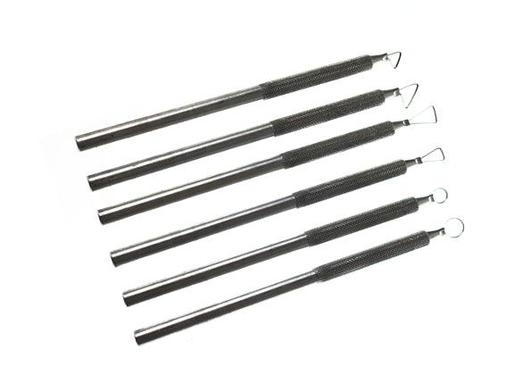 Precyzyjne oczka metalowe - zestaw 6 szt