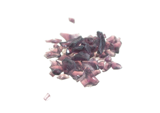 Glass granules - dark amethyst, 100 g