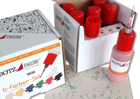 Set mit 6 Botz-Flüssigkeitsengoben - 9040