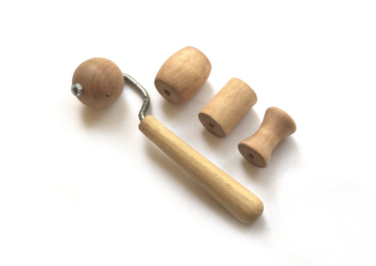 Set aus Holzrollern/Smoothies Nr. 1