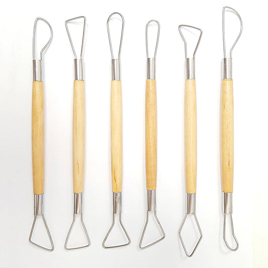 Ceramic eyelet tools, set of 6