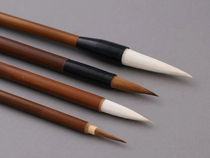 Set of calligraphy brushes 4 pcs.