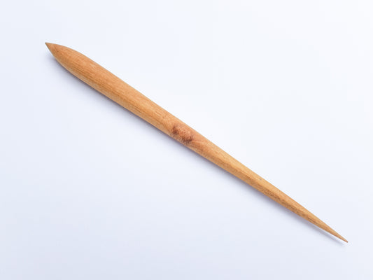 Double-sided sharp wooden needle