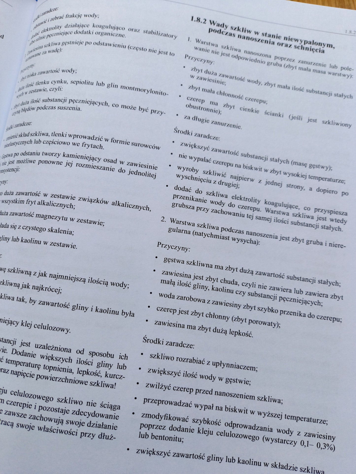 Szkliwa ceramiczne Część 1 i 2