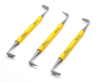 Set mit 3 Präzisions-Metallspateln - XiemXPSTS3T