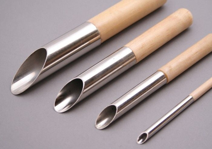 Narzędzia ceramiczne do otworów, komplet 4 szt. - A15233