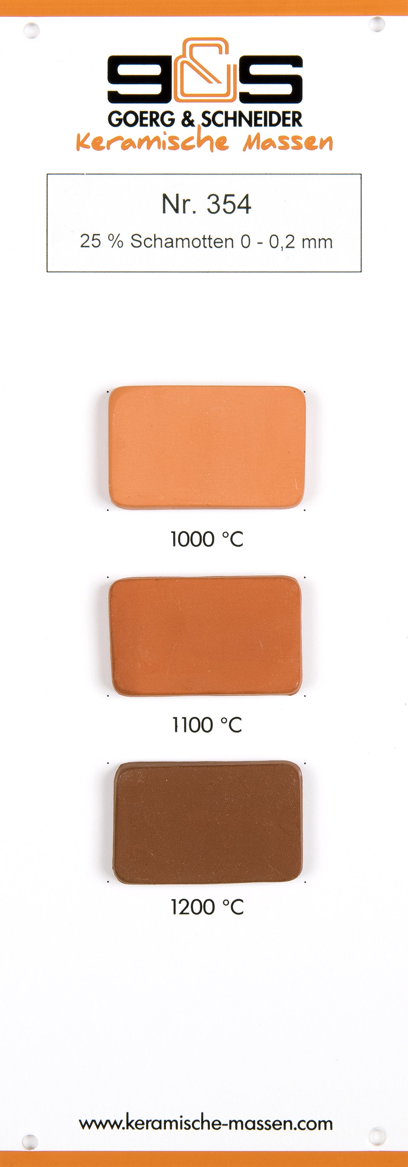 Glina Goerg & Schneider nr 354 - czerwona, 10 kg