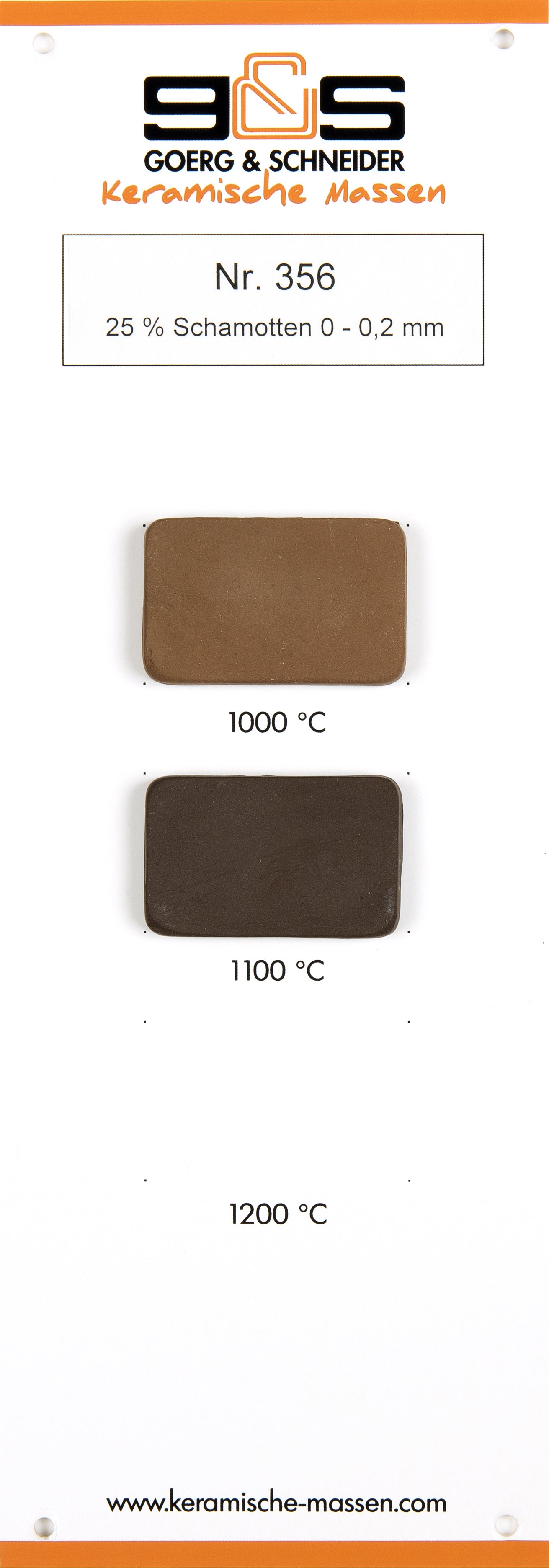 Glina Goerg & Schneider nr 356 - brązowo-czarna, 10 kg