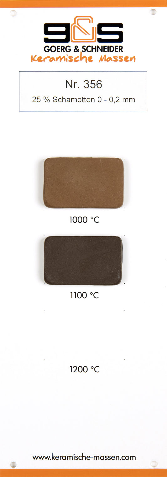 Glina Goerg & Schneider nr 356 - brązowo-czarna, 10 kg