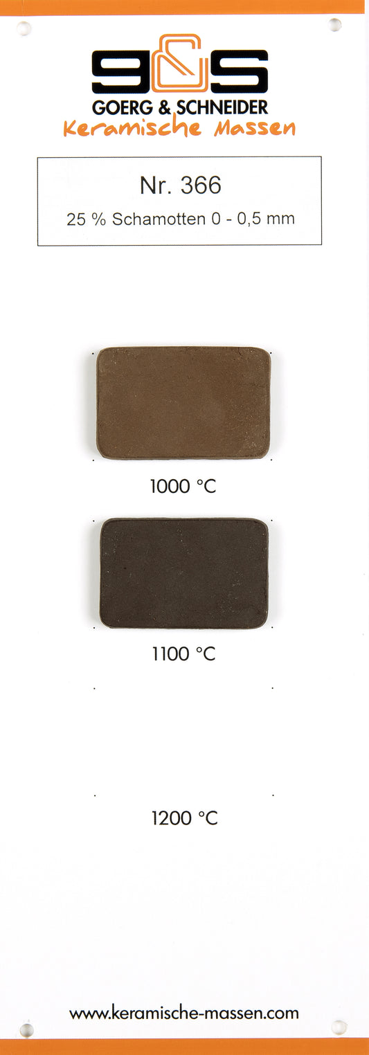 Glina Goerg & Schneider nr 366 - brązowo-czarna, 10 kg