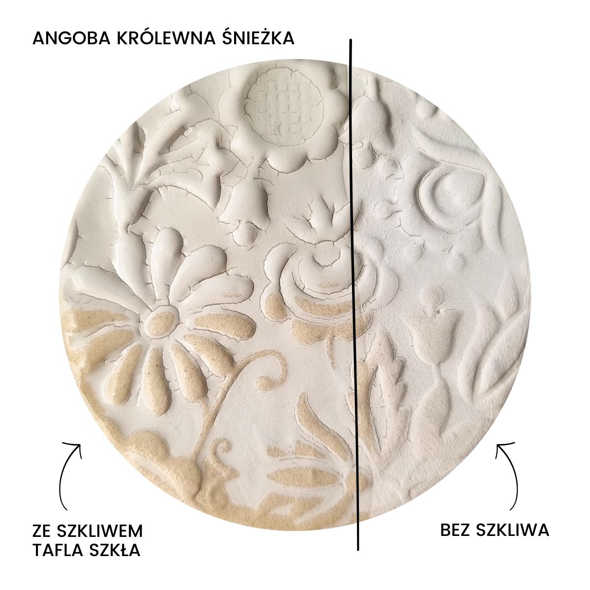 Ceramiq Viral Engobe Królewna Śnieżka - 1kg