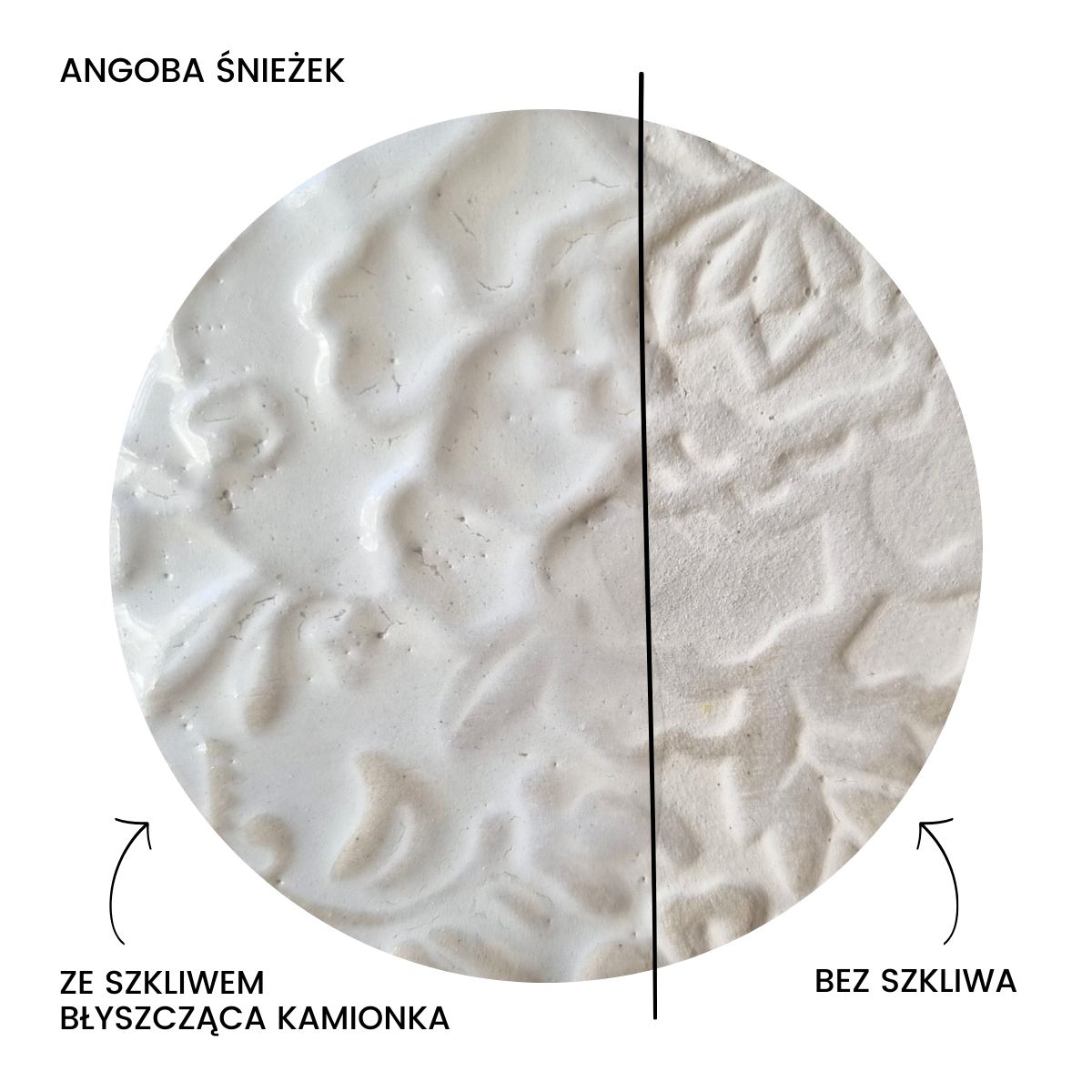 Ceramiq Viral Engobe Śnieżek – 1 kg