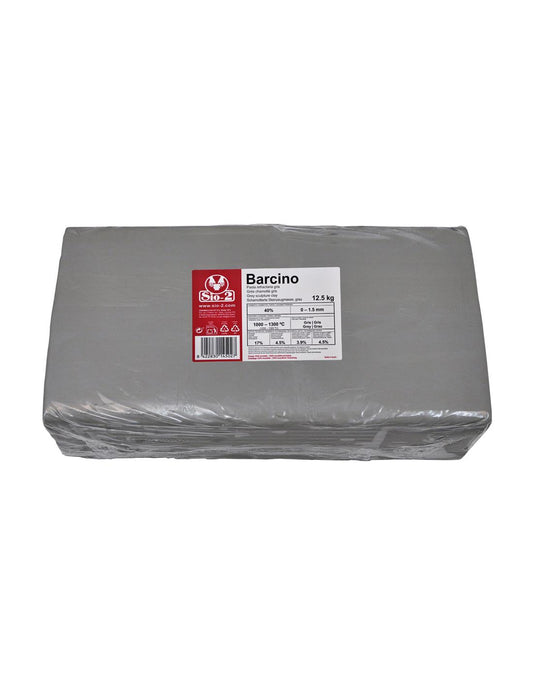SiO₂ Barcino-Ton – 1,5 mm, 40 % Schamotte – Packung: 12,5 kg