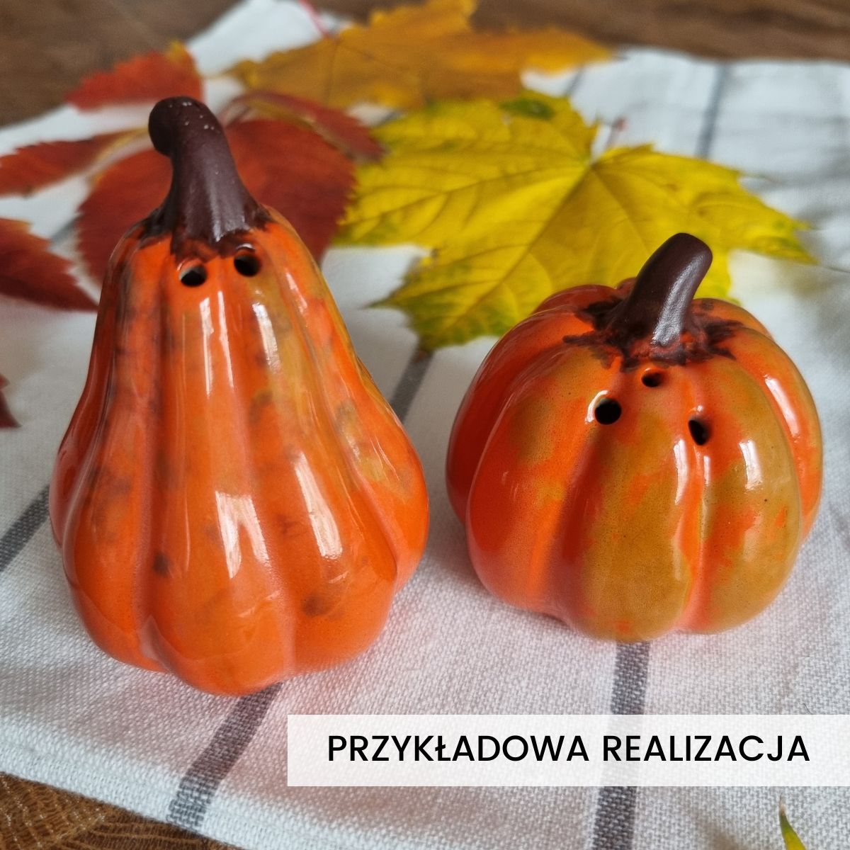 Biscuit - salt and pepper set - pumpkins