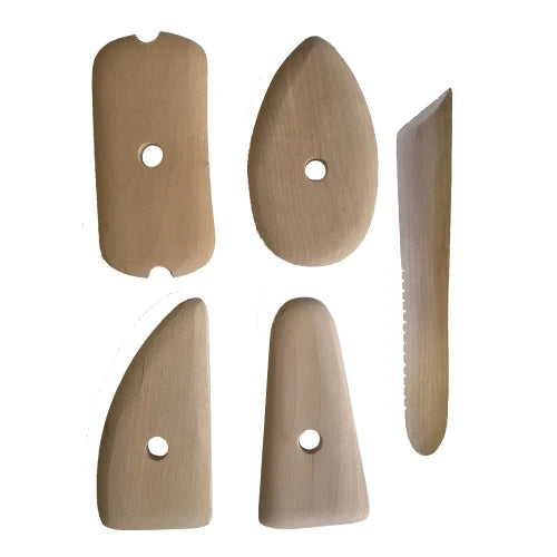 Set of "bone" scrapers - 5 pcs