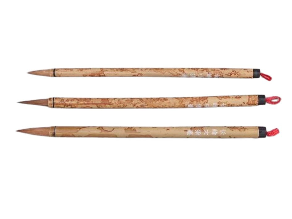 Weasel calligraphy brushes 3 pcs.