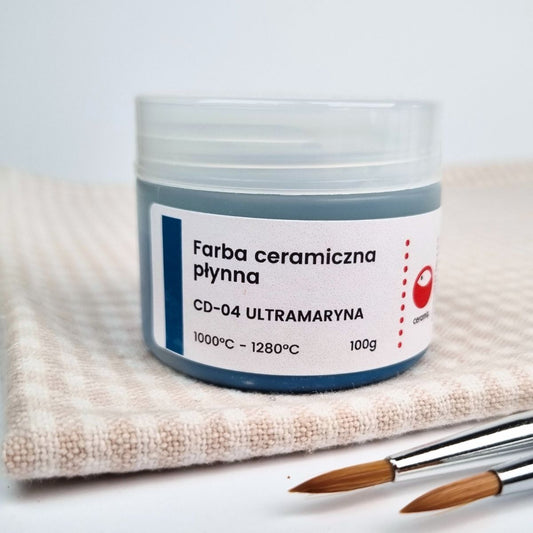Flüssige Keramikfarbe CD-04 Ultramarin 100 g