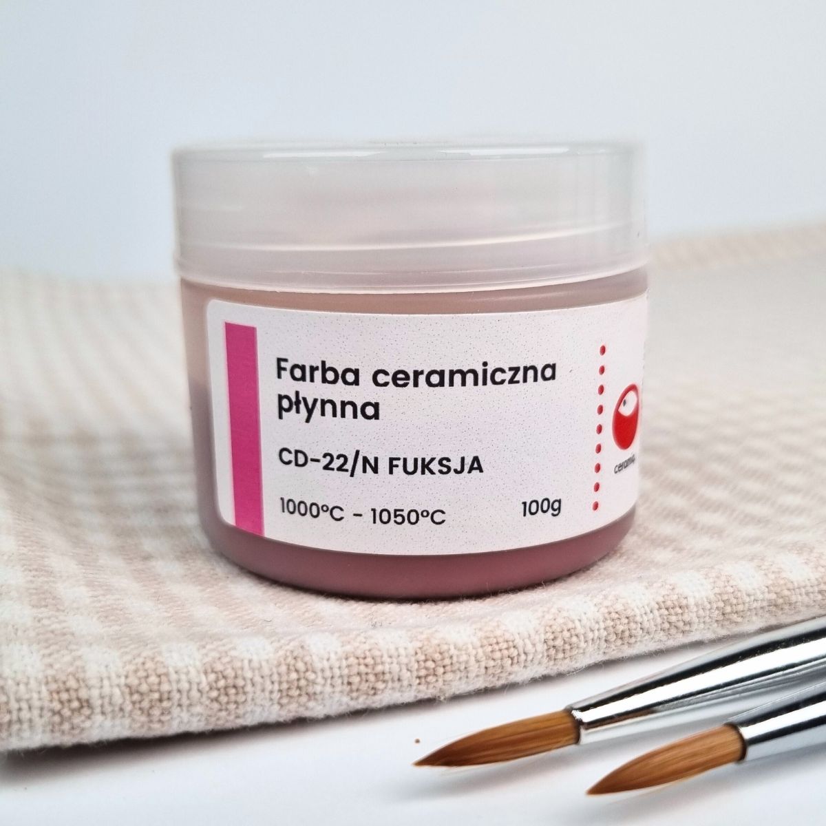 Flüssige Keramikfarbe CD-22 Fuchsia 100 g