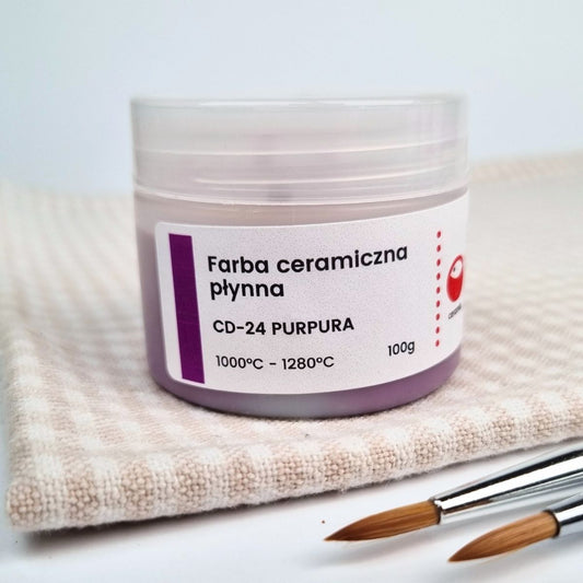 Flüssige Keramikfarbe CD-24 Lila 100 g