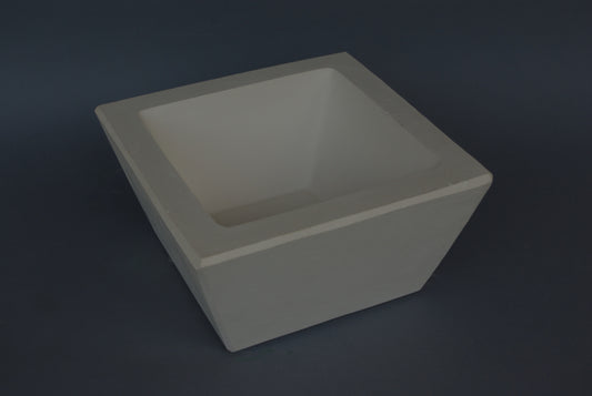 Plaster Mold - Medium Square Bowl