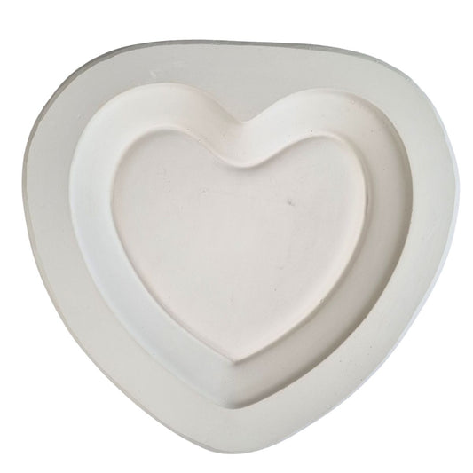 Forma Gipsowa - Talerz Serce