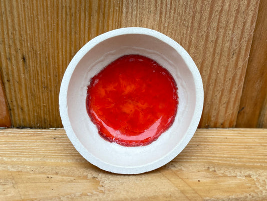 Glass granules "Deep Red" 100 g pack