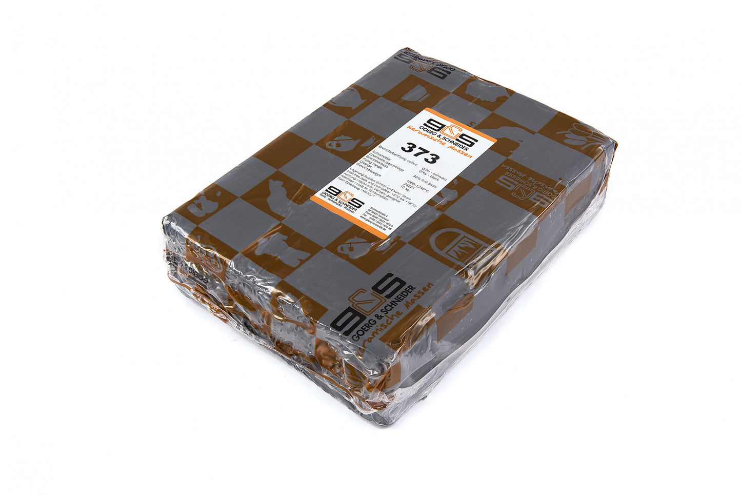 Clay GS no. 373 - gray-black, 10 kg