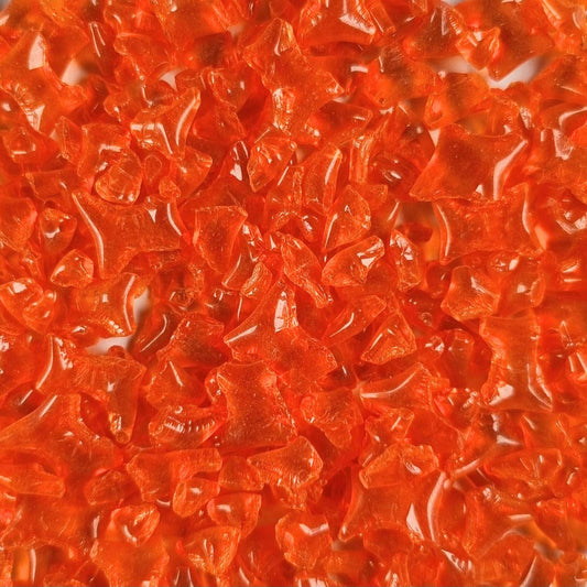 Glass granules "Orange" 100 g pack