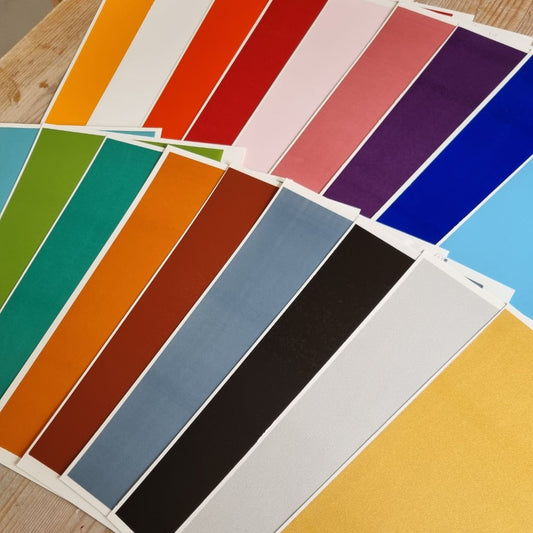 Set of decals - 18 colors